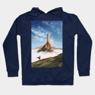 The magic lighthouse in the sky Hoodie